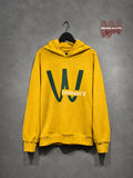 Golden Yellow “I’m Lovin’ It” Graphic Pullover Hoodie