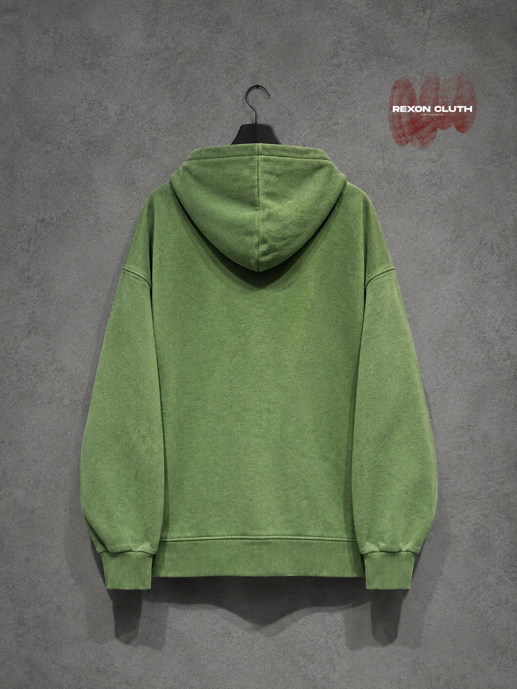 Olive Green Essential Pullover Hoodie