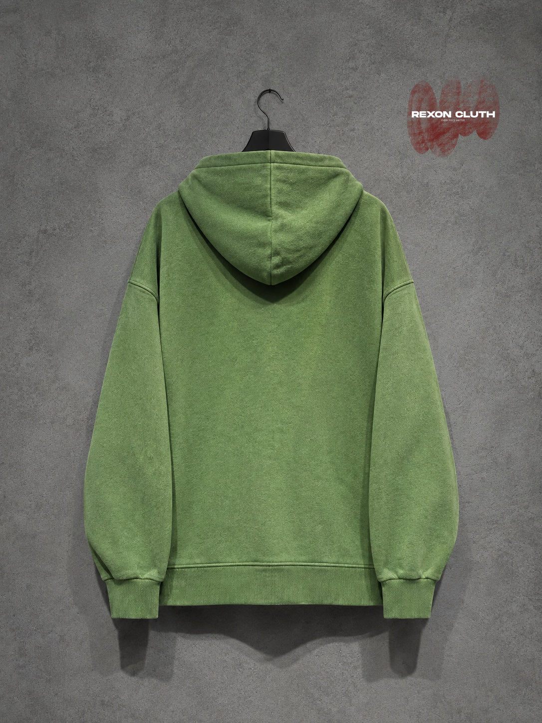 Olive Green Essential Pullover Hoodie