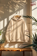 Sandstone Luxe Hoodie – Premium Minimalist Hoodie.