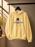 Cream Pullover Hoodie