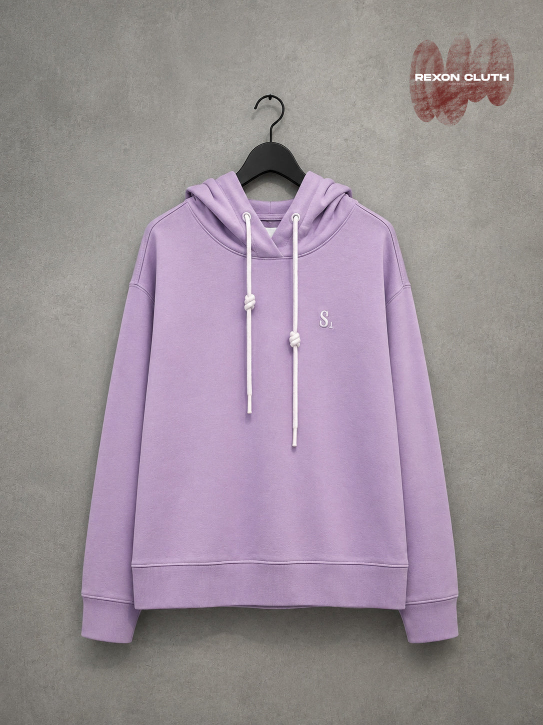 Lavender Essential Oversized Hoodie