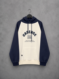 Navy & Cream Hoodie