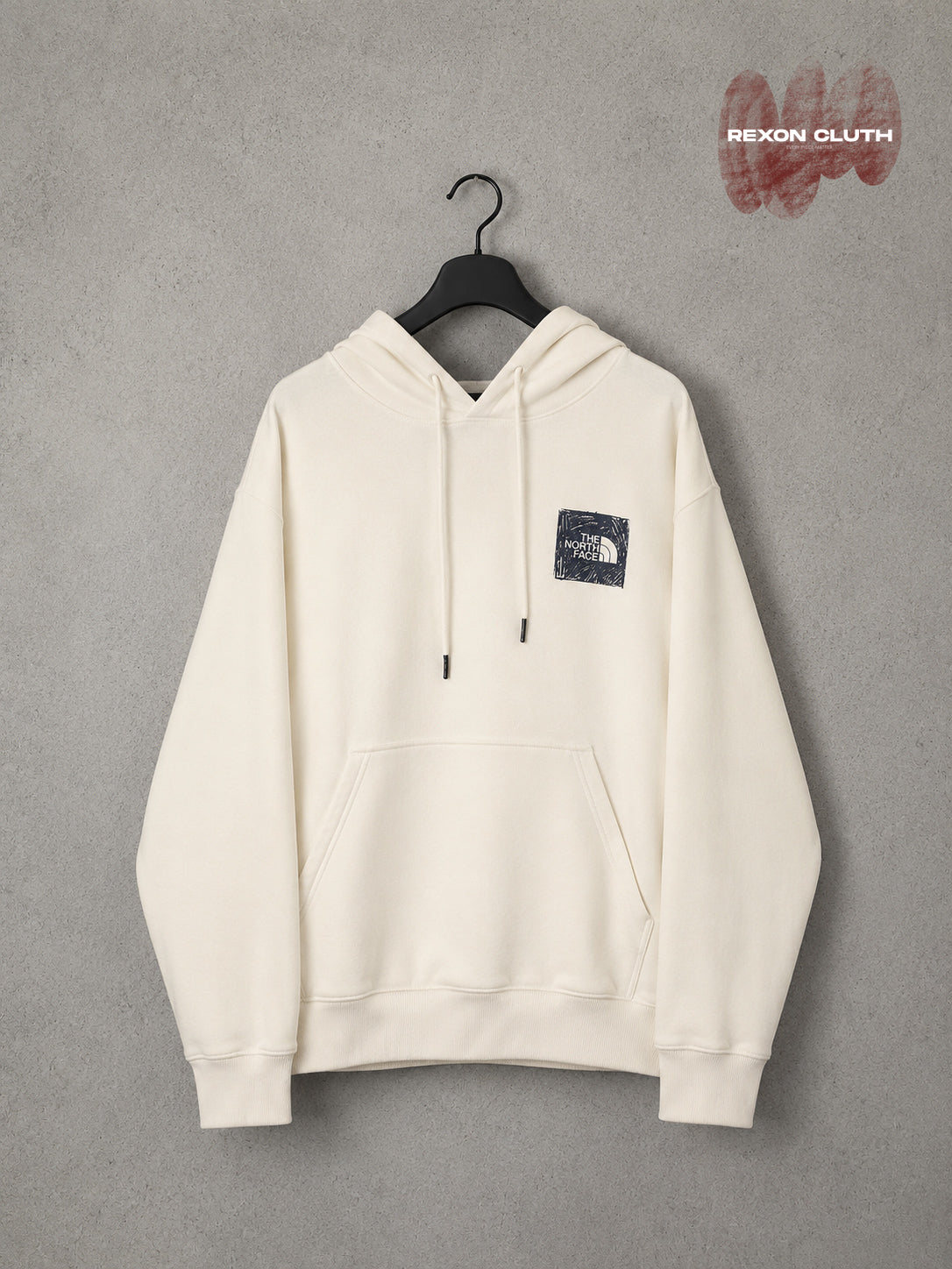 Off-White Box Logo Graphic Pullover Hoodie